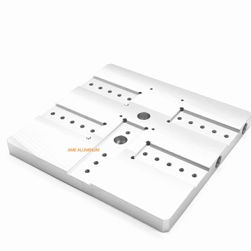 Square Customized Aluminum alloy CNC Radiator