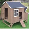 Wood Chicken Coop Backyard Hen House 4-8 Chickens