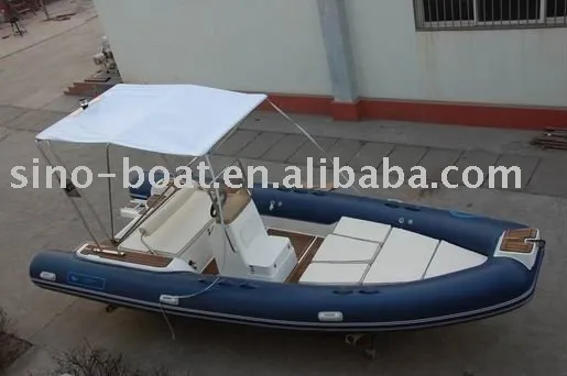 6m PVC rigid full inflatable RIB Boat (BL600)