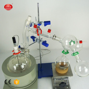 Water Vacuum Short Path Distiller Machine  2L
