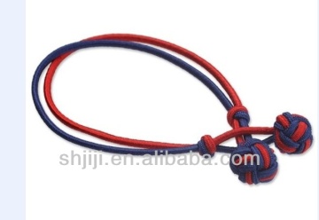 Alibaba China Two-tone silk knot bracelet