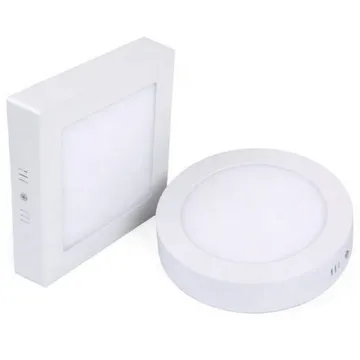 Indoor Commercial LED Downlights: 6W, 12W, 18W, and 24W Surface-Mounted Ceiling Lights