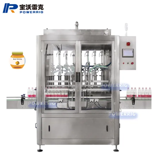 Automatic Pasta Sauce and Condiment Filling Machine