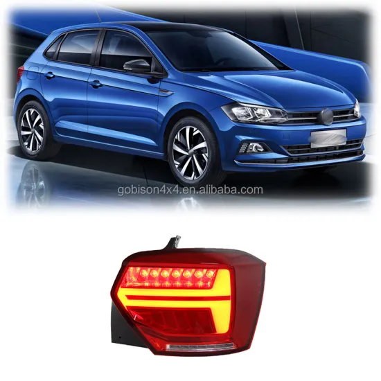 Gobison Dynamic LED Tail Light for VW Volkswagen Polo MK6 2019-2022 Sequential Taillamp