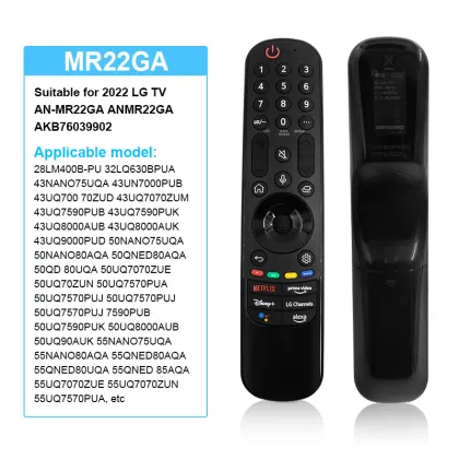 LG MR22GA Magic Remote Voice Air Mouse for 2022 LG TVs