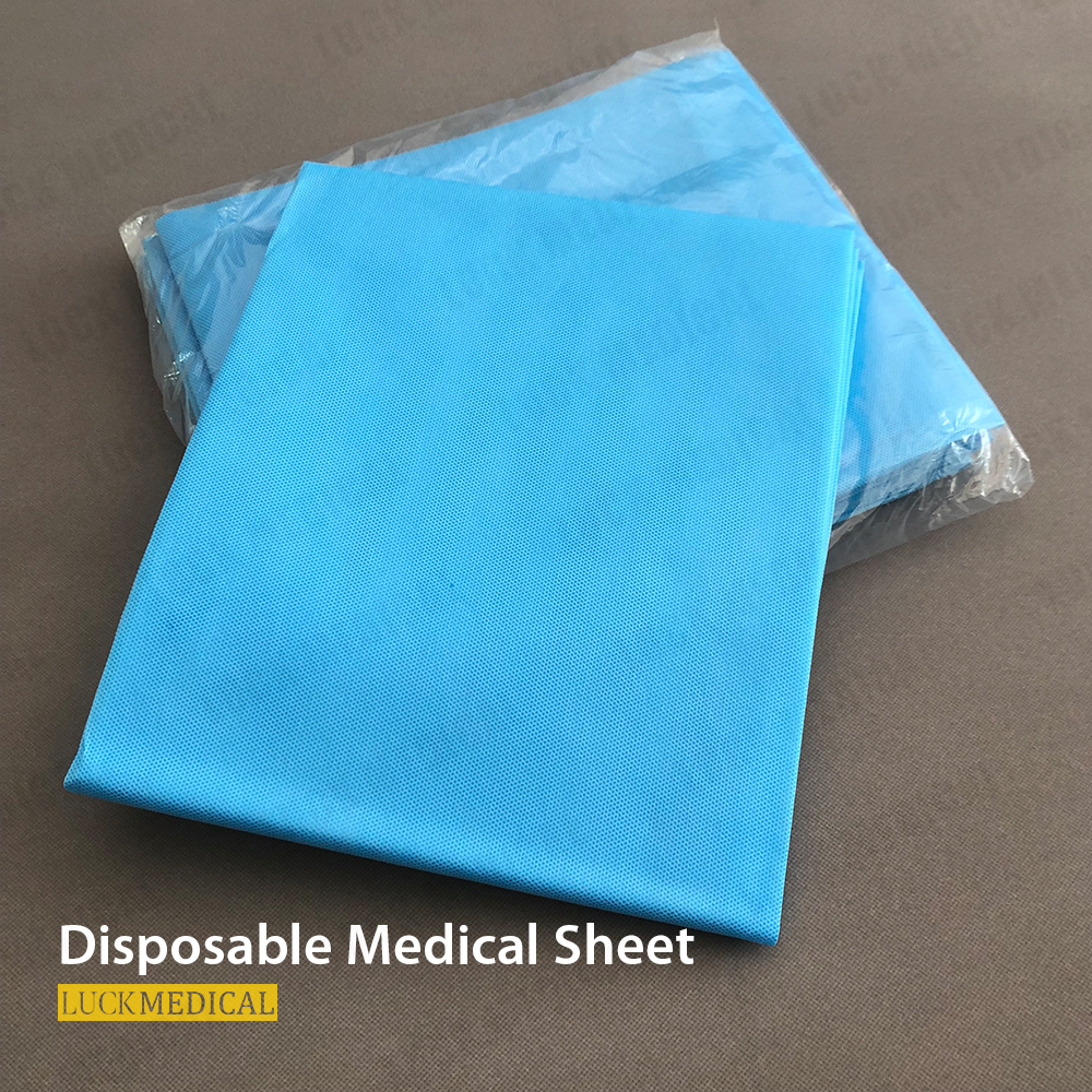 Utilisation médicale de feuille non tissée jetable