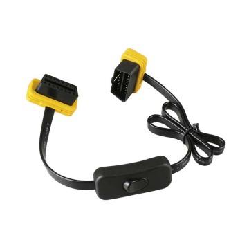 AUTOOL Car OBD2 Extension Cable with Switch for ELM327 Adapter - 60CM