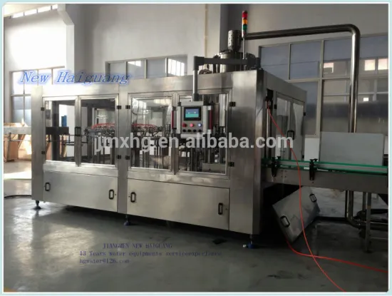 50-50-15 mineral water 20000BPH small bottle filling machine