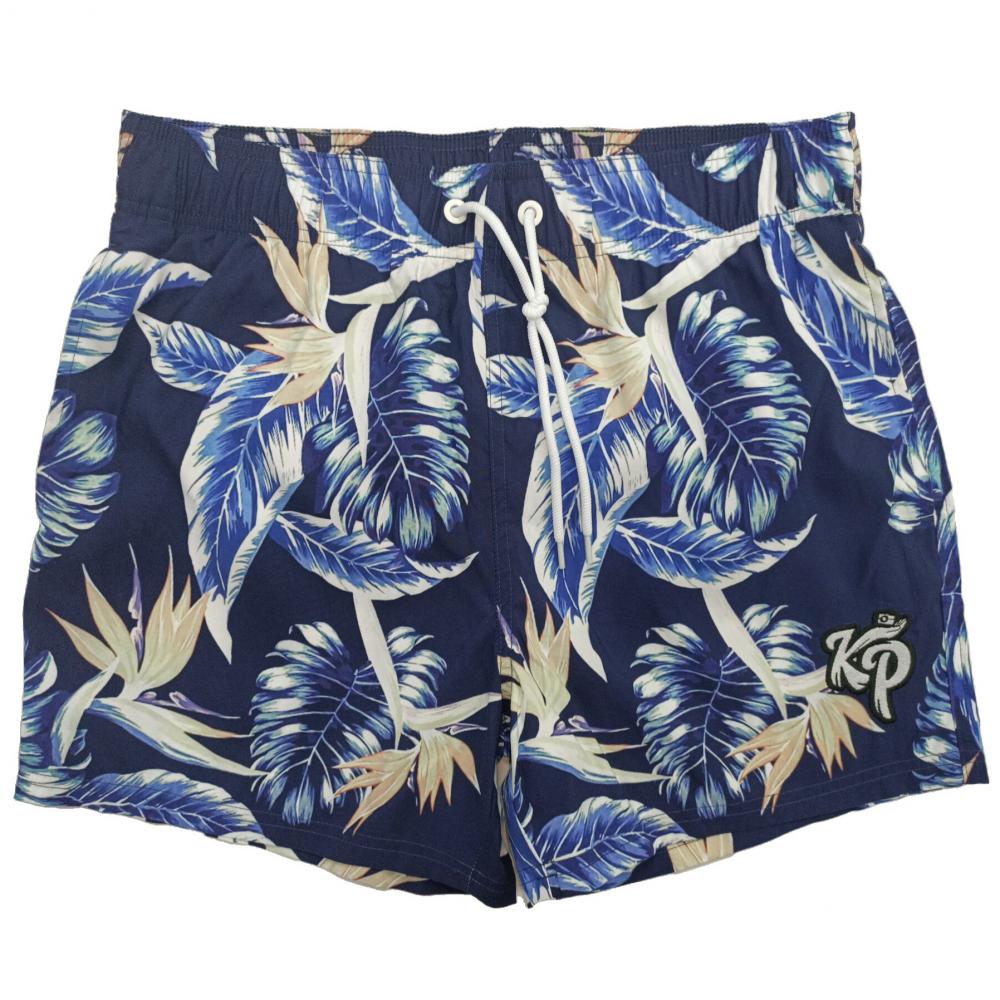 Pantalones cortos de natación para hombres de tipo tropical