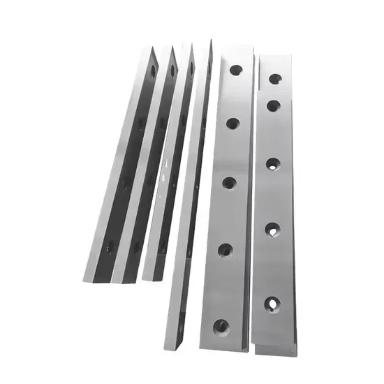 Tungsten Carbide Cutting Blades for Industrial Guillotine Shears
