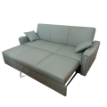 Minimalist Folding Double Sofa Bed Microfiber Leather