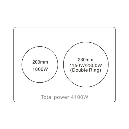 Factory Cheap Quality Electrical Kitchen Appliances: Slim 2 Burner Induction Cooker Hob