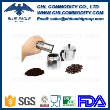 custom logo stainless steel manual coffee grinder for wholesale