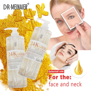 1L 24K Gold Hexapeptid Serum-Anti-Aging, sommerfleckelreduzierende Gesichtsfeuchtigkeitscreme