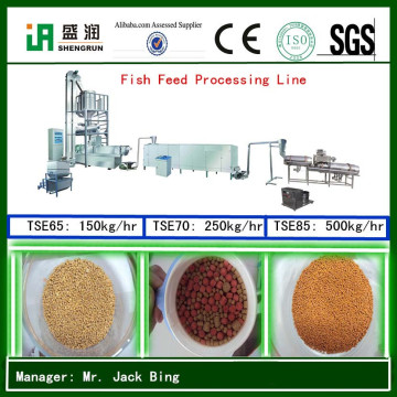 Floating Catfish Trout Carp Feed/Food Pellet Processing Machine/Line