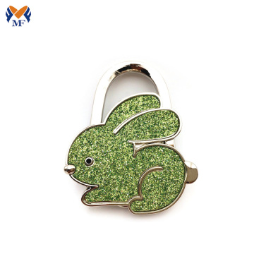 Metal table portable rabbit bag hanger