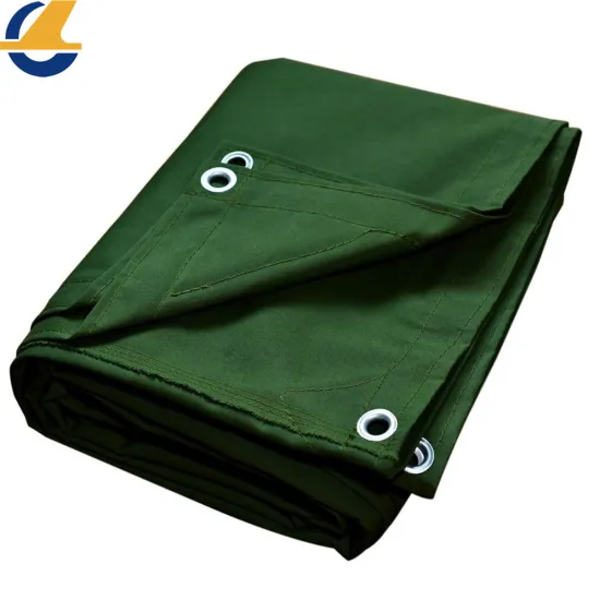 Cotton Canvas Tarps for Roofs Waterproof