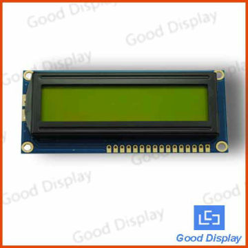 16x2 LCD display