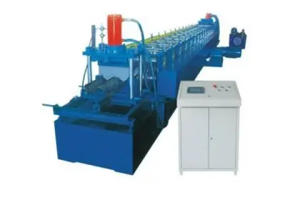 Construction material highway guardrail roll forming machine