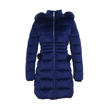 New ladies fashionable Long Jacket Hooded