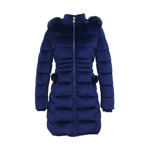 New ladies fashionable Long Jacket Hooded