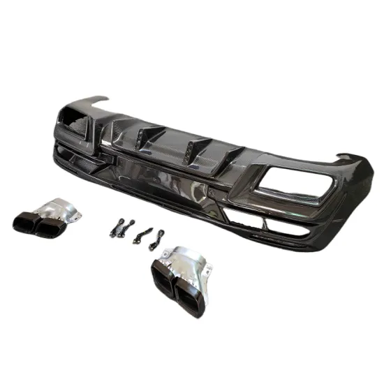 High Quality Carbon Fiber Rear Bumper Diffuser Lip Kit for Mercedes-Benz GLE (C167/W167) LD Style