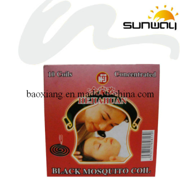 High Quality Black Mosquito Coil Hejiahuan Logo