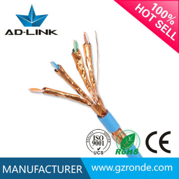 networking cable pure copper cat.7a utp/ftp/sftp/sstp cable 22awg