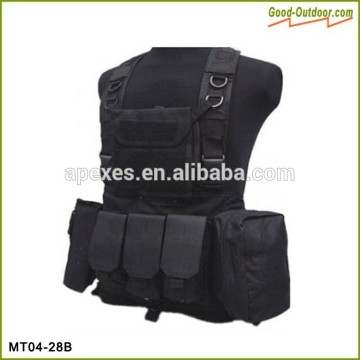 Nylon Tactical Vest Black For sale