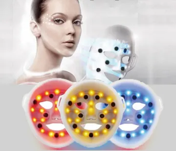 3 colors skin care facial mask pdt/led mask