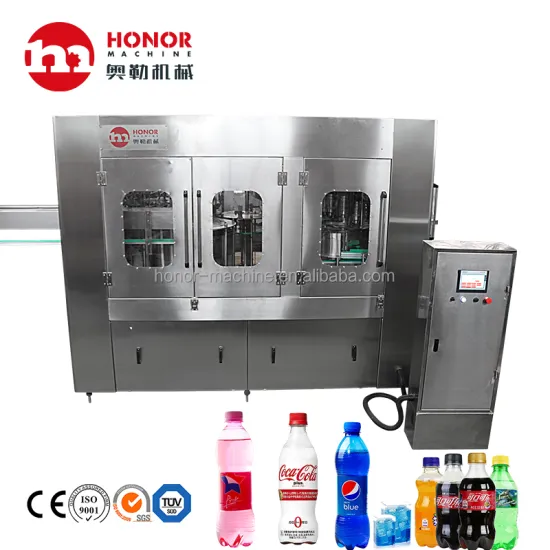 Gas Carbonated Drinks Filling Capping and Packaging Machine