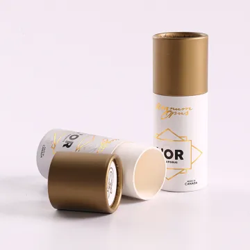 custom CBD round cylinder essential oil tube