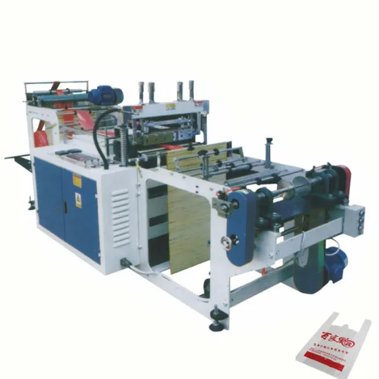 High Speed Bag Making Machine for Low-Cost, Biodegradable, Flat-Mouthed Garbage Bags (TBE-500)