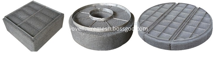 wire mesh demister pad