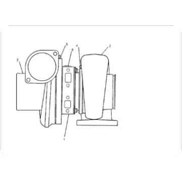 Bulldozer D9R Turbocharger Cartridge 4P-8731/4P8731