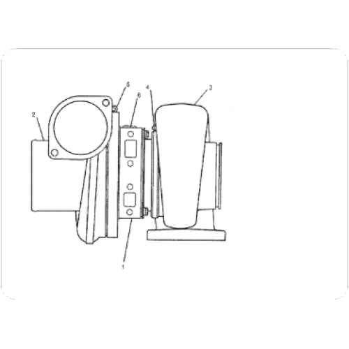 Bulldozer D9R Turbocharger Cartridge 4P-8731/4P8731