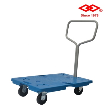 Plastic folding hand truck