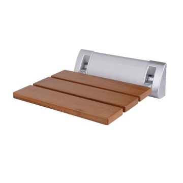 Wooden Folding Shower Chair with 150kg Capacity: Portable and Durable Bathing Aid