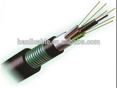 10 Number of Conductors and Coaxial Type GYTY53 48 core Single mode fiber optical cable price per meter