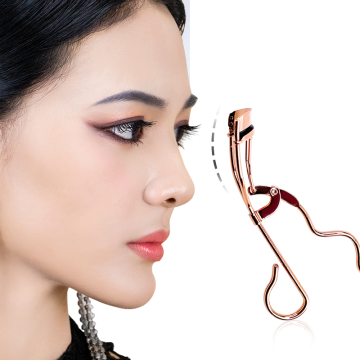 Customized Stainless Steel Shiny Rose Gold Eyelash Curler