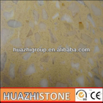 chinese high quality popular beige white artificial marble dining table