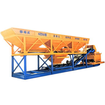 Mobile Concrete Batching Plant