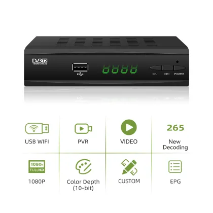 Full HD DTMB Receiver, Macao TDT & HK TV Box Modulator Set Top Box