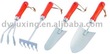 Hand garden tool set