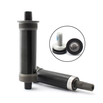 Snow Fat Bike Bottom Bracket: Bicycle Square Carriage BB 100, 120x167mm, Threaded Axis with Quadrilateral Hole and Tapered Design