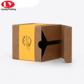 Self-fold Bottom Candle Glass Kraft Packaging Box