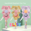 Handheld fan toy of elephant candy toy