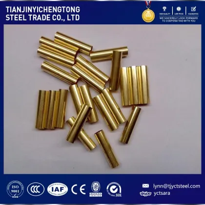 H62 Brass Yellow Copper Pipe, Holow Tubes