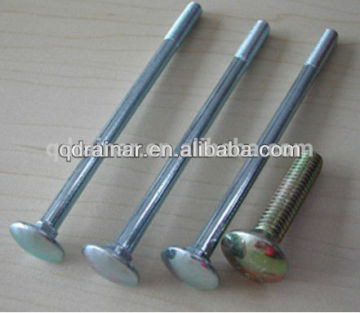 4.8 white zinc yellow zinc blue zinc galvanized carriage bolt