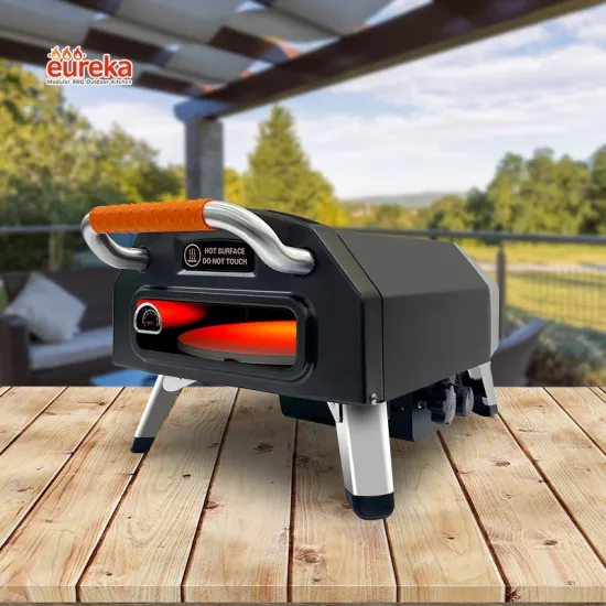 High-Temp Pizza Oven 500 degree Propane Rotating Oven